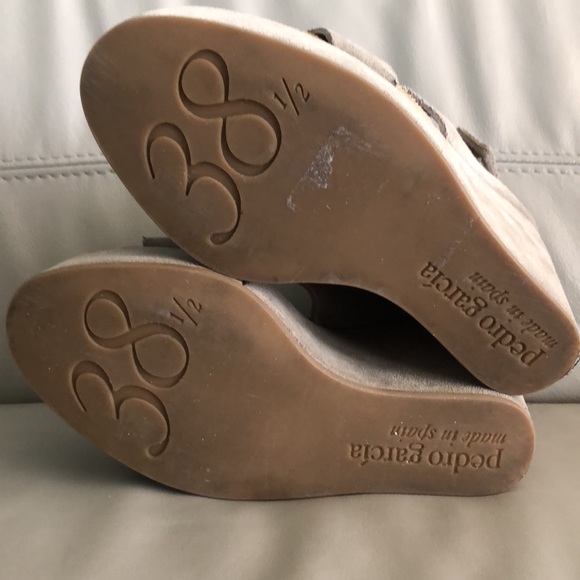 Pedro Garcia platform wedge sandals size 8 - Picture 7 of 7
